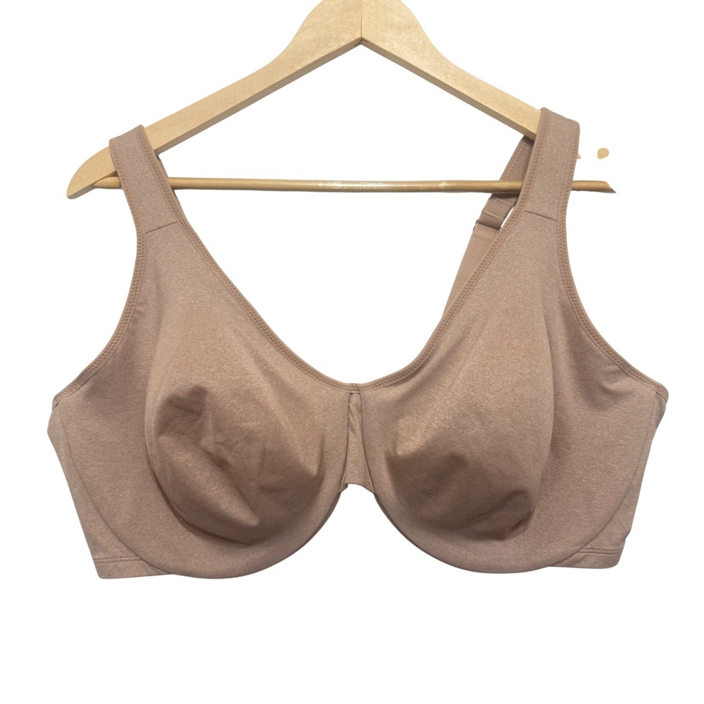 DELIMIRA Minimizer Underwire Bra Womens 44DD‎ Nude Cameo Heather NWT SM2859